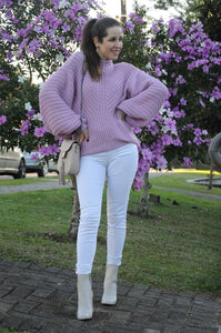 TRICÔ OVERSIZED LILAS