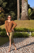 TRICOT BASICO CORES TAMANHO ÚNICO DI LUSSO - MARROM