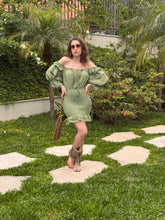 VESTIDO AMANHECER OMBRO A OMBRO DET EM RENDA MG BUFANTE 12104 DI LUSSO TUART