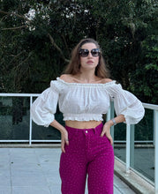 BLUSA OMBRO A OMBRO OFF WHITE MORINA DI LUSSO 36198