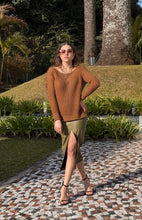 TRICOT BASICO CORES TAMANHO ÚNICO DI LUSSO - MARROM