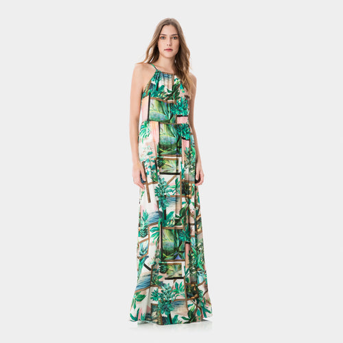 VESTIDO LONGO COSTAS ABERTA M KANU LEZ A LEZ LL285